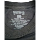 Snoop Dogg Y2k 90s T-shirt Mens Large Black Doggy Dogg Doggystyle Gansta Rap - L