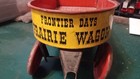 Vintage  Ohio Art Frontier Days Prairie Coaster Wagon Western Cowboy Toy