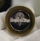 Rio Las Vegas Nv  Casino  10 Gaming Token  999 Fine Silver Strike 