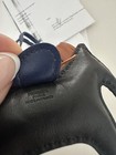 Hermes Rodeo Pm Bag Charm Milo Lambskin Black gold blue- Box Receipt
