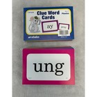 Abeka Clue Word Cards Phonics 119 Flashcards Homeschool Reading