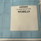 Vintage 1989 Laminated Hammond Classic Map Of The World 50x33   
