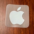 Authentic Apple White Logo Sticker Decal  Iphone Ipod