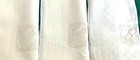 3 Vintage Men   s Swiss Cotton Handkerchiefs Hand Rolled Nwl Embroidered Mono B m