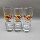 Hard Rock Cafe Shot Glass Set 6 Cities Amsterdam Paris London Dublin 4 Inch
