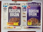 Vintage Post Raisin Bran Cereal Box Bundle A