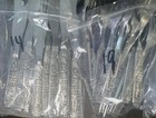  vintage Hardanger Konge Tinn Pewter Norway Viking 142-piece Silverware Set 