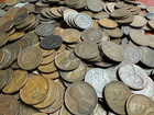 Unsearched Sealed Wheat Penny Roll  Lot W  1909 End   Bonus Indian Head Cent End