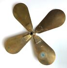 Original Brass Blade For Antique Westinghouse Fan  Late 1800   s  Early 1900   s