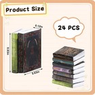 Miniatures Books 24pcs Dollhouse 1 12 Scale Tiny Accessories Anxiety Bookshelf