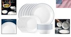 Corelle 18-piece Round Dinnerware Set - Chip Resistant  Dish   Microwave Safe
