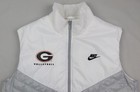  Nike Georgia Bulldogs Volleyball Therma-fit Windrunner Puffer Vest Mens Medium