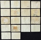 1913 Us 2 Random 1c Panama Pacific Expo Stamps Perf 12 Used  Sc 397 Cv 4