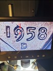 1958 D Lincoln Wheat Cent-ms  Red Gem Frm Obw Roll  Die Chip On Date  Semi-rare 