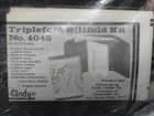 Vintage Nos Tandy Leather Triplefold Billfold  4046 Kit New In Package