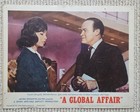 Global Affair 1964 Original Us 11x14 Lobby Set 8 Cards Bob Hope Michele Mercier