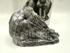 Michael Ricker 1990 Pewter Sculpture Two Children Signed Numbered Figurine