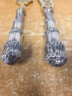 Antique German 800 Solid Silver Fish Serving Set Wilhelm Binder Jugendstil Wtb