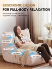 Large Bean Bag Chairs For Adults  Memory Foam Lounge Chair  Soft Corduroy Big   