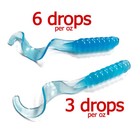 New 1 Oz  Neon Blue Liquid Color Dye Fishing Soft Plastic Lure Making Plastisol