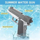 Cal 45 Water Squirting Toy Gun Pistol  gray Pistol Only 