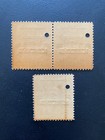 Colombia Revenue Specimen 5c Servicio Exterior Abnc Lot Of 3  9-7