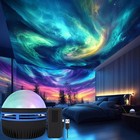 Aurora Projector Galaxy Star Night Light Led Lamp For Bedroom Ceiling Decor