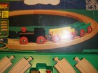 Vintage 33115 Brio Wooden Starter Train Set With Box Euc