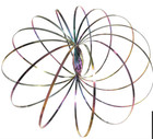 Set Of 3 Revolution Ring Magic Arm Ring Toy Flow Rings Kinetic Bracelet Multi 5 