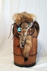Artist Made-hat-coat-belt-bag- Rendezvous Trapper Coyote Mountain Man Amazing 