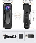 Boblov W1 Mini Body Camera True 1080p Pocket Video Camera Audio Loop Record 32gb