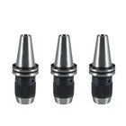 3pcs Cat40 Keyless Drill Chuck 1 2   Fits On Haas Cnc Easy Great Tool Holder Us