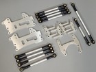 4-link Suspension   Front Steering Mount Kit Tamiya 1 10 Toyota Tundra Toy Truck