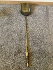 Vintage Deluxe Fireset Kit   Brass Finish   5 Pieces   Fireplace Fire Set Tools