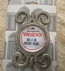 Vintage Antique Brass Decorative Trim  Door Knob Plate Weslock New In Package
