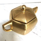 Tillowitz Of Silesia Silesia 24k Gold-encrusted Sugar Bowl Small New Condition 