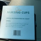 Silver Nursing Cups - Nickel Free -  Heals Sore Nipples - Soothe   Protect