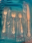 Reed   Barton Hampton Court 4 Piece Place Setting Sterling New Sealed