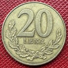 Albania 2000 Aluminum-bronze 20 Leke  Km  78