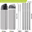 4 Pcs Metal Replacement Straws For Owala Water Bottle 24 Oz 32 Oz  With 2 Cleani