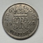 1948 Uk 6 Pence - Coin  c-098