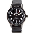 Smith   Wesson Black Canvas Tactical Military Case 30m Water Resistant Watch