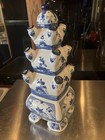 Large Asian Vase Blue And White Brand New But No Original Box