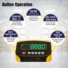 5seconds Pallet Jack Scale Truck  5500lb Capacity  27 x 48  Pallet Jack Forklift