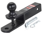 864209 3 In 1 Atv utv Trailer Hitch Towing Ball Mount With 2 Inch 2  Receiver