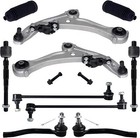 For 2007-2013 Nissan Altima Front Lower Control Arm Ball Joints Tie Rod Sway Bar