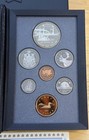 1991 Canada Proof Set     7-coin Royal Canadian Mint Set With 50  Silver Dollar
