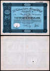 1925 Ig Farben  of Zyklon B Infamy  1000rm Foundation  ipo  Stock Certificate Vg