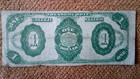 1891  1 One Dollar Large-size  stanton  Treasury Banknote  Nice  F   vf