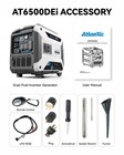4 Stroke 11l Gas Lpg Powered 6500 Watt Inverter Generator Remote Electric Start